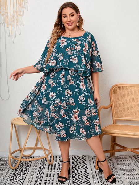 plus size dresses size for woman 2023 summer ruffles half sleeve floral print casual chiffon long sundresses to hide tummy dress 230727, Black
plus size dresses size for woman 2023 summer ruffles half sleeve floral print casual chiffon long sundresses to hide tummy dress 230727, Black