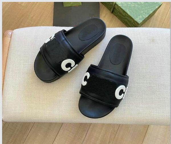 designer sandals womens mens slippers flip flops luxury flat rubber leather women dress shoes erw3, Black
designer sandals womens mens slippers flip flops luxury flat rubber leather women dress shoes erw3, Black