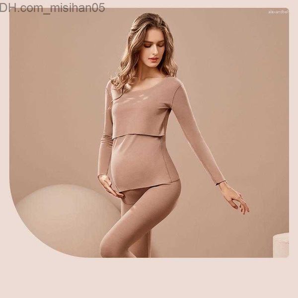 maternity dresses women's sleepwear pregnant women autumn winter clothes traceless thick thermal pajama set embarazada breastfeed z2307, White
maternity dresses women's sleepwear pregnant women autumn winter clothes traceless thick thermal pajama set embarazada breastfeed z2307, White