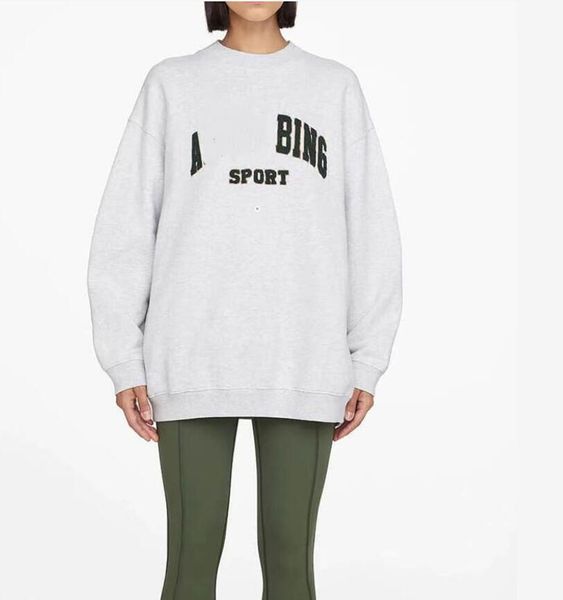 23ss women classic sweatshirt designer pullover letter embroidery letter sport inside fleece crew neck ab sweater long sleeves hoodie, Black
23ss women classic sweatshirt designer pullover letter embroidery letter sport inside fleece crew neck ab sweater long sleeves hoodie, Black