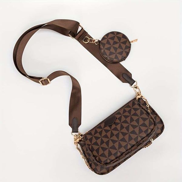 3 in 1 crossbody bag with coin purse, geometric pattern square bag, trendy shoulder bag for women
3 in 1 crossbody bag with coin purse, geometric pattern square bag, trendy shoulder bag for women