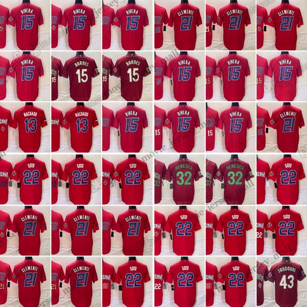 2023 baseball jerseys rivera rodriguez machado soto meneses barnes glemente sandoual hernandez world cup color matching white red stitched j, Blue;black
2023 baseball jerseys rivera rodriguez machado soto meneses barnes glemente sandoual hernandez world cup color matching white red stitched j, Blue;black
