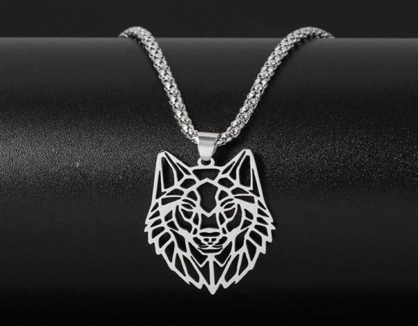hollow wolf head pendant necklace for men silver color stainless steel punk forest animals wolf long chain necklaces jewelry294y8991723
hollow wolf head pendant necklace for men silver color stainless steel punk forest animals wolf long chain necklaces jewelry294y8991723