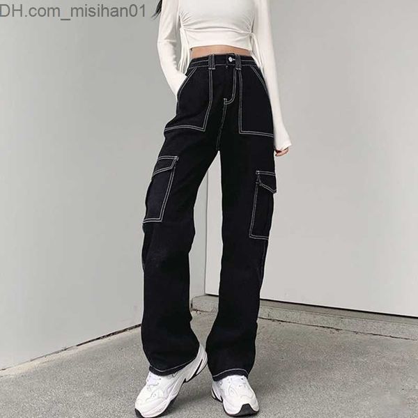 women's jeans street clothing pockets black goods jeans women's high waisted straight denim trousers women's 2023 harajuku wi, Blue
women's jeans street clothing pockets black goods jeans women's high waisted straight denim trousers women's 2023 harajuku wi, Blue