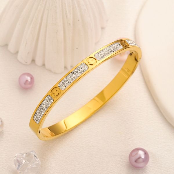 designer diamond charm bangle 18k gold plated stainless steel no fade bracelet luxury love gift jewelry 2023 wedding vacation designer bangl, Black
designer diamond charm bangle 18k gold plated stainless steel no fade bracelet luxury love gift jewelry 2023 wedding vacation designer bangl, Black