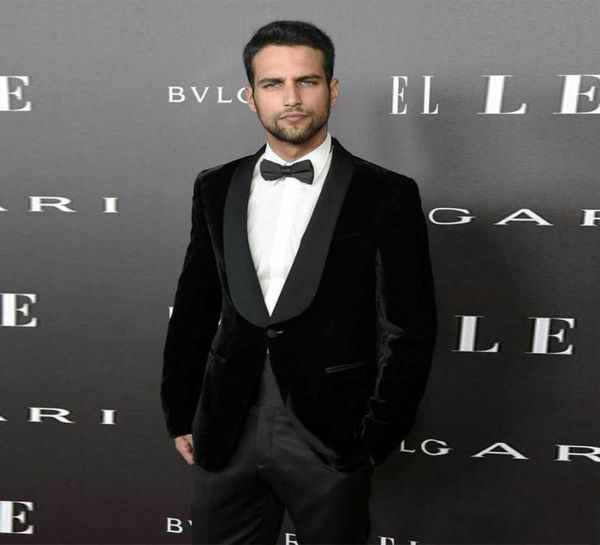 brand new black velvet men wedding tuxedos groom tuxedos shawl lapel one button men blazer 2 piece suitjacketpants3721951, Black;gray
brand new black velvet men wedding tuxedos groom tuxedos shawl lapel one button men blazer 2 piece suitjacketpants3721951, Black;gray
