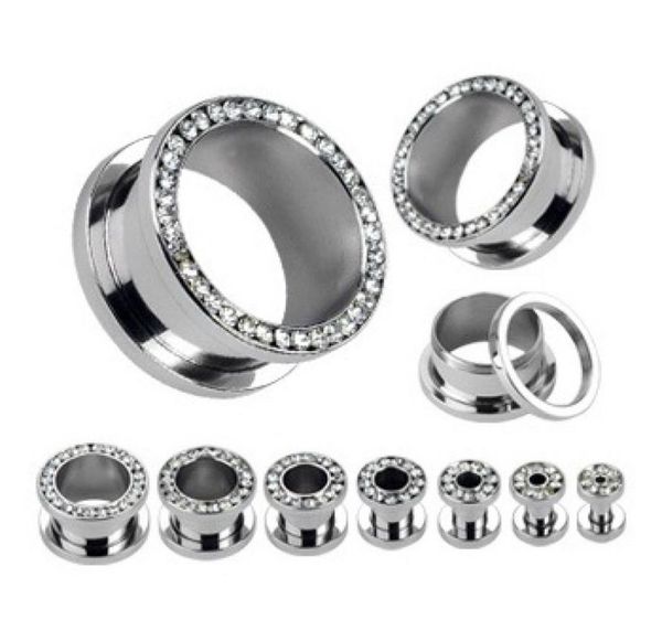 mix 416mm 80pcslot clear crystal ear gauges flesh tunnel plug helix piercing body jewelry pirsing7071694, Silver
mix 416mm 80pcslot clear crystal ear gauges flesh tunnel plug helix piercing body jewelry pirsing7071694, Silver