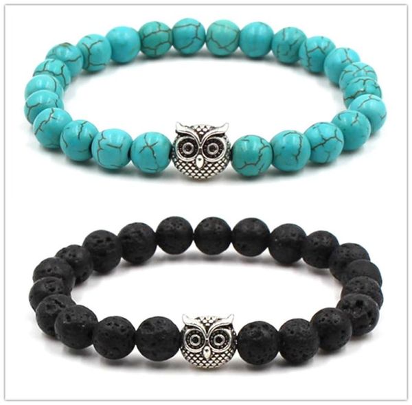 natural black lava stone turquoise owl charm bracelet vaolcano stone aromatherapy essential oil diffuser bracelet for women yoga j2703450, Golden;silver
natural black lava stone turquoise owl charm bracelet vaolcano stone aromatherapy essential oil diffuser bracelet for women yoga j2703450, Golden;silver