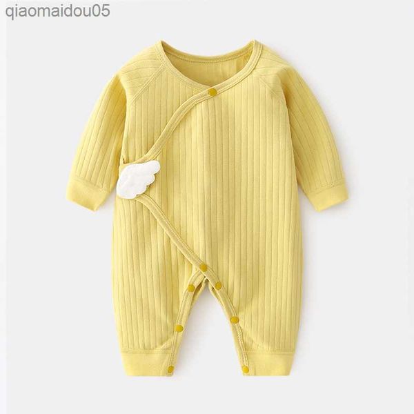 100% cotton long-sleeved jumpsuits for toddler solid casual loose simple rompers spring new onesie fashion soft newborn clothing l230712, Blue
100% cotton long-sleeved jumpsuits for toddler solid casual loose simple rompers spring new onesie fashion soft newborn clothing l230712, Blue