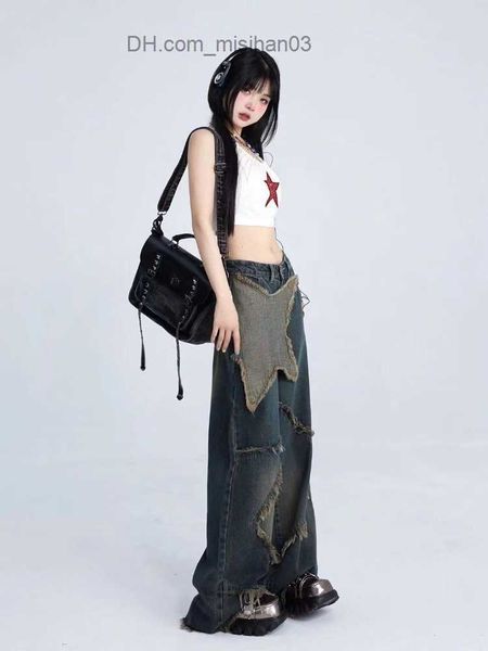 women's jeans houzhou grunge y2k bagged jeans women's retro hippie wide leg denim trousers 90s fashion american retro punk z230728, Blue
women's jeans houzhou grunge y2k bagged jeans women's retro hippie wide leg denim trousers 90s fashion american retro punk z230728, Blue