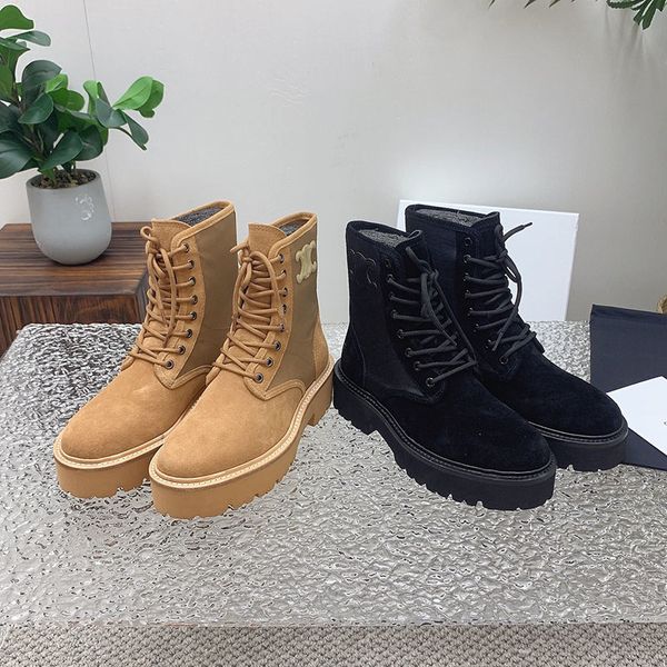 new knight ankle boots round toe platform heels 3.5cm for girls women luxury designer fashion leather sude sole booties casual shoes factory, Black
new knight ankle boots round toe platform heels 3.5cm for girls women luxury designer fashion leather sude sole booties casual shoes factory, Black