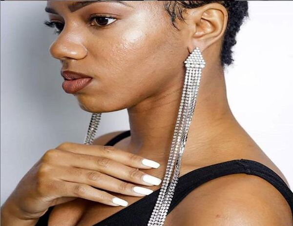 dangle chandelier stonefans long big tassel rhinestone drop earrings for women crystal elegant geometric triangle earring bridal9965362, Silver
dangle chandelier stonefans long big tassel rhinestone drop earrings for women crystal elegant geometric triangle earring bridal9965362, Silver