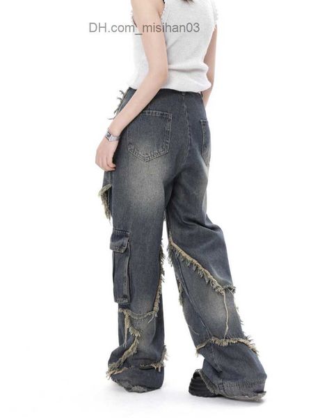 women's jeans new female star stitched tassel pants american retro street jeans loose leg pants trend punk y2k pants z230728, Blue
women's jeans new female star stitched tassel pants american retro street jeans loose leg pants trend punk y2k pants z230728, Blue
