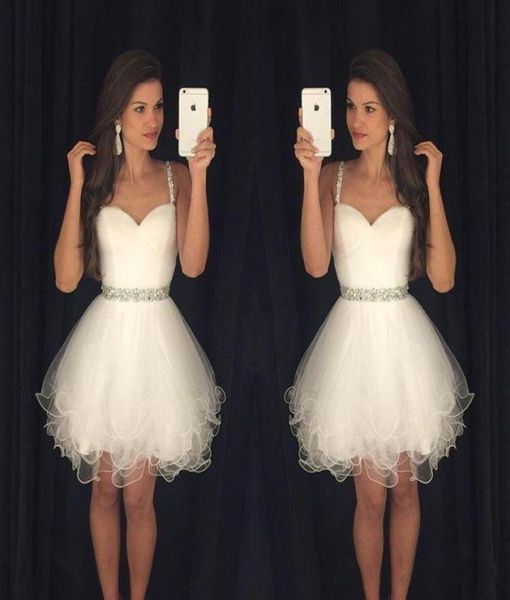 2019 little white homecoming dresses spaghetti straps with beads tulle cocktail dresses formal party dresses prom gowns for women8066721, Blue;pink
2019 little white homecoming dresses spaghetti straps with beads tulle cocktail dresses formal party dresses prom gowns for women8066721, Blue;pink