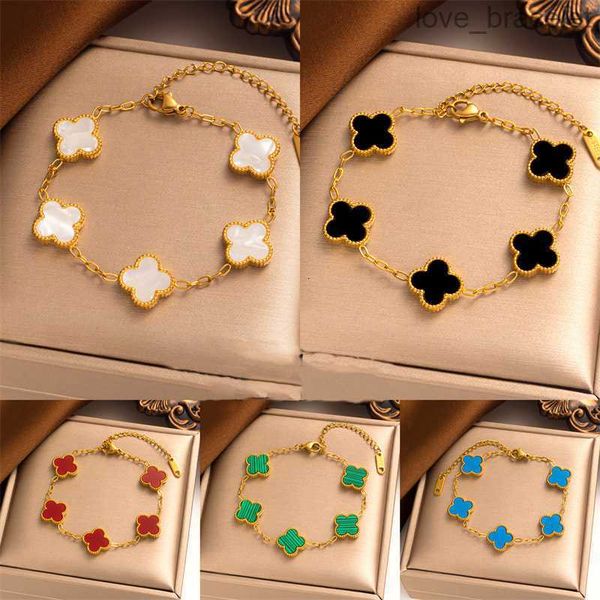 18k gold plated classic fashion charm bracelet four-leaf clover designer jewelry elegant mother-of-pearl bracelets for women and men high qu, Black
18k gold plated classic fashion charm bracelet four-leaf clover designer jewelry elegant mother-of-pearl bracelets for women and men high qu, Black