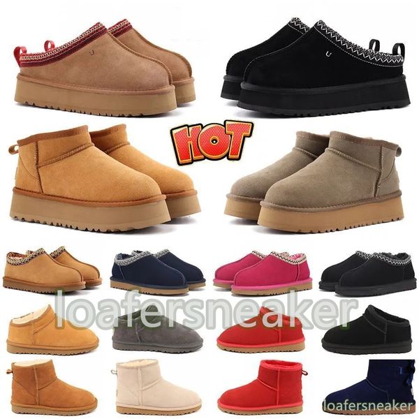 2023 australia women boot womens ultra mini platform boots fur slippers designer tasman shearling slipper suede wool winter australian ankle, Black
2023 australia women boot womens ultra mini platform boots fur slippers designer tasman shearling slipper suede wool winter australian ankle, Black