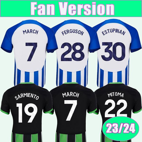 23 24 estupinan caicedo mens soccer jerseys march mitoma ferguson alzate lamptey sarmiento veltman home away football shirts uniforms, Black;yellow
23 24 estupinan caicedo mens soccer jerseys march mitoma ferguson alzate lamptey sarmiento veltman home away football shirts uniforms, Black;yellow