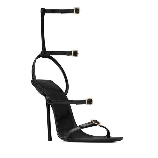 designer sandals women shoes luxury giqua quad crystal heels in snakeskin open toes high heel eu35-40 with box party, Black
designer sandals women shoes luxury giqua quad crystal heels in snakeskin open toes high heel eu35-40 with box party, Black