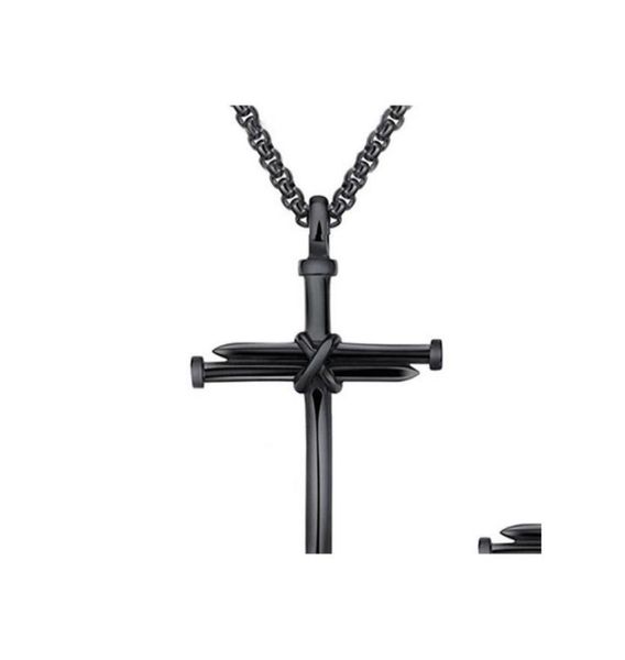 pendant necklaces mens jewelry stainless steel nail and rope cross pendant necklace drop delivery necklaces pendants dhjat9287304, Silver
pendant necklaces mens jewelry stainless steel nail and rope cross pendant necklace drop delivery necklaces pendants dhjat9287304, Silver