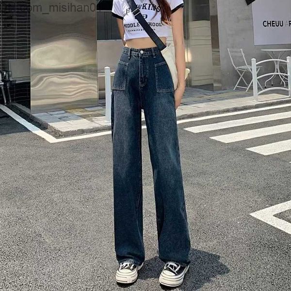 women's jeans straight leg jeans women's 2022 korean fashion women's pants vintage clothing denim women's street clothin, Blue
women's jeans straight leg jeans women's 2022 korean fashion women's pants vintage clothing denim women's street clothin, Blue