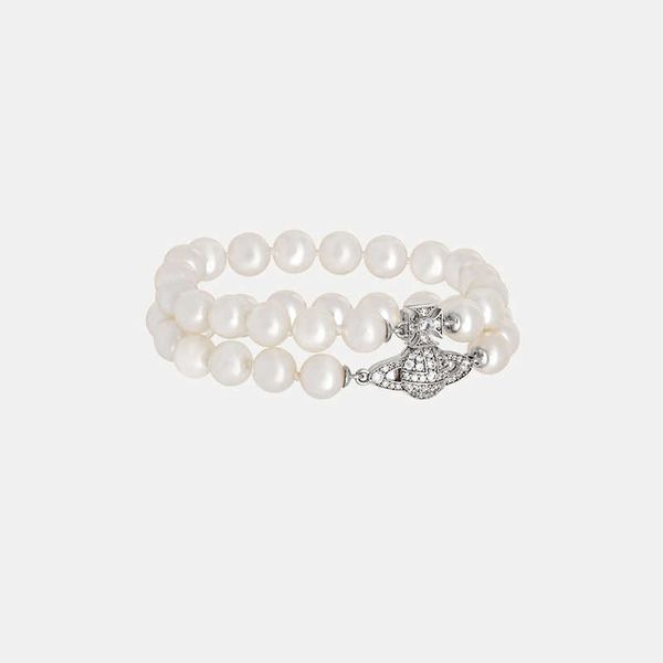 vivienne empress dowager victoria saturn spring and summer graziella double layer pearl bracelet recommendation, Black
vivienne empress dowager victoria saturn spring and summer graziella double layer pearl bracelet recommendation, Black