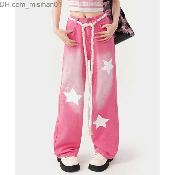 women's jeans pink jeans women's printed vintage fashion y2k style american street clothing wide leg pants fashion straight 2023 a, Blue
women's jeans pink jeans women's printed vintage fashion y2k style american street clothing wide leg pants fashion straight 2023 a, Blue