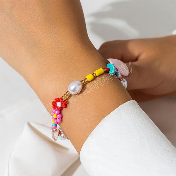 bohemia multicolor seed beads woven flower bracelets for women trendy cute handmade hand chains 2023 fashion jewelry accessories, Golden;silver
bohemia multicolor seed beads woven flower bracelets for women trendy cute handmade hand chains 2023 fashion jewelry accessories, Golden;silver