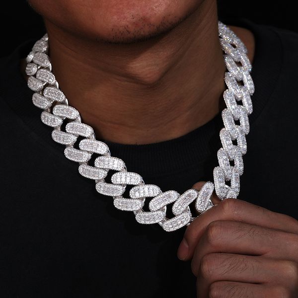 s925 silver cuban necklace 28mm diamond cuban chain european and american rock fashion hip hop men's necklace
s925 silver cuban necklace 28mm diamond cuban chain european and american rock fashion hip hop men's necklace