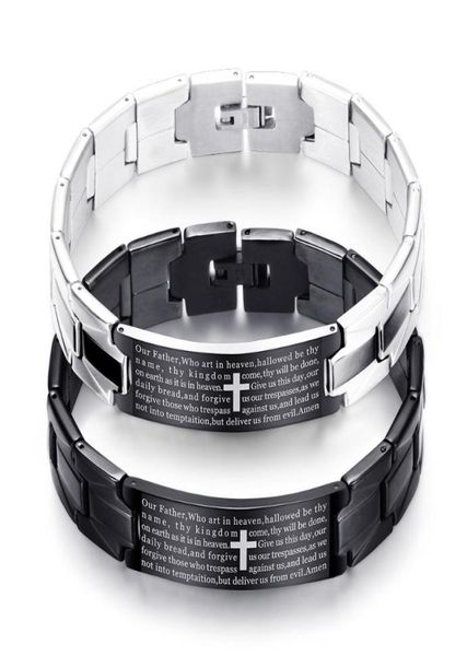 bangle holy bible men bracelet black stainless steel watch strap silvering plating jewelry gift for women2991857
bangle holy bible men bracelet black stainless steel watch strap silvering plating jewelry gift for women2991857