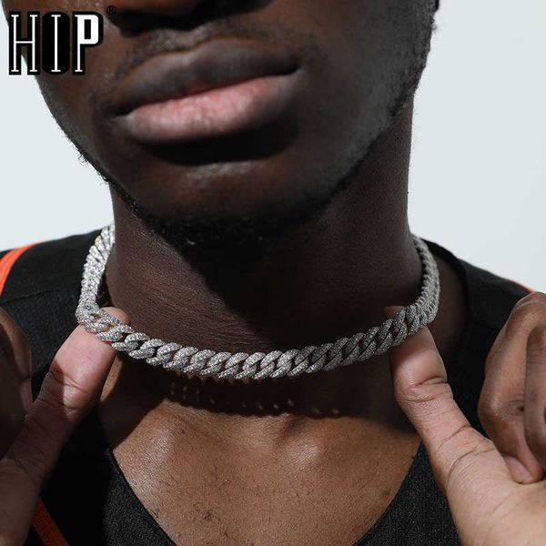 hip hop 10mm gold color cuban prong chain necklaces box buckle full iced out zircon luxury bling for men choker jewelry, Silver
hip hop 10mm gold color cuban prong chain necklaces box buckle full iced out zircon luxury bling for men choker jewelry, Silver