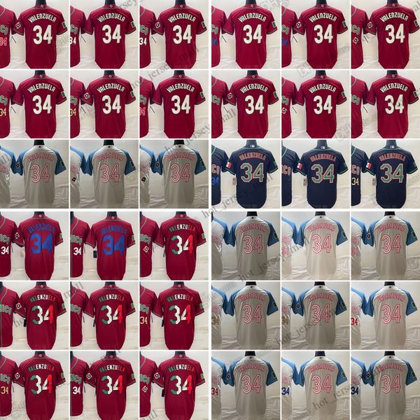 34 fernando valenzuela college 2023 world cup baseball jerseys white blue red stitched shirts, Blue;black
34 fernando valenzuela college 2023 world cup baseball jerseys white blue red stitched shirts, Blue;black
