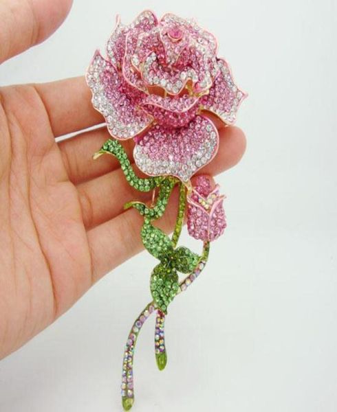 whole beautiful rhinestone fashion jewelry rose bud goldplate pink rhinestone crystal brooch pin for woman6218706, Gray
whole beautiful rhinestone fashion jewelry rose bud goldplate pink rhinestone crystal brooch pin for woman6218706, Gray