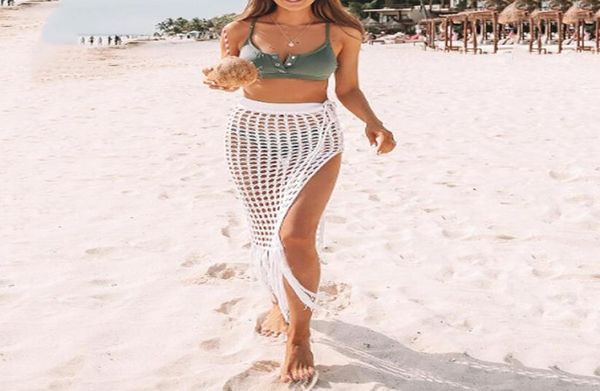 summer woman beach skirt fashion knit cutout high fringe split blouse white hollow out tassels bandage dresses women039s swimw2585000, White;black
summer woman beach skirt fashion knit cutout high fringe split blouse white hollow out tassels bandage dresses women039s swimw2585000, White;black