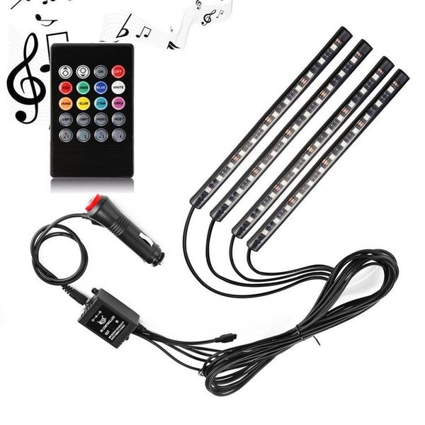 flexible car led strip interior light 4pcs 36leds waterproof music sound control atmosphere lamp decoration lights with remotezz
flexible car led strip interior light 4pcs 36leds waterproof music sound control atmosphere lamp decoration lights with remotezz