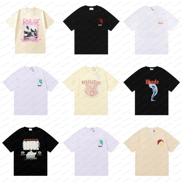 2023 designer shirts summer mens t-shirts womens rhude designers for men letter polos embroidery tshirts clothing short sleeved tshirt larg, White;black
2023 designer shirts summer mens t-shirts womens rhude designers for men letter polos embroidery tshirts clothing short sleeved tshirt larg, White;black