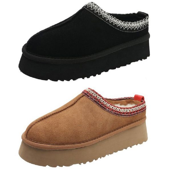 tasman slippers boot chestnut fur slides sheepskin shearling tazz mules women men ultra mini platform boot slip-on shoes suede upper comfort, Black
tasman slippers boot chestnut fur slides sheepskin shearling tazz mules women men ultra mini platform boot slip-on shoes suede upper comfort, Black
