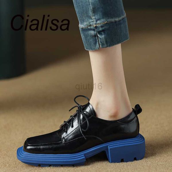 dress shoes cialisa women shoes spring autumn genuine leather platform loafers cross-tied casual thick heels square toe ladies footwear 41, Black
dress shoes cialisa women shoes spring autumn genuine leather platform loafers cross-tied casual thick heels square toe ladies footwear 41, Black
