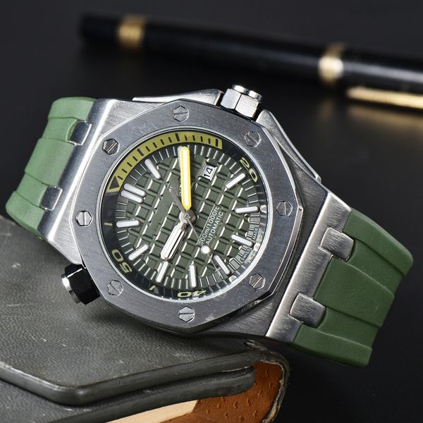 wristwatches for men 2023 new mens watches three needles quartz watch luxury brand designer clock rubber belt fashion aude montre de luxe ty, Slivery;brown
wristwatches for men 2023 new mens watches three needles quartz watch luxury brand designer clock rubber belt fashion aude montre de luxe ty, Slivery;brown