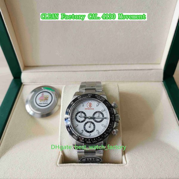 clean factorymens watch cf ultra-thin 40mm x 12.5mm cosmograph 116500 panda chronograph ceramic cal.4130 movement mechanical automatic watch, Slivery;brown
clean factorymens watch cf ultra-thin 40mm x 12.5mm cosmograph 116500 panda chronograph ceramic cal.4130 movement mechanical automatic watch, Slivery;brown