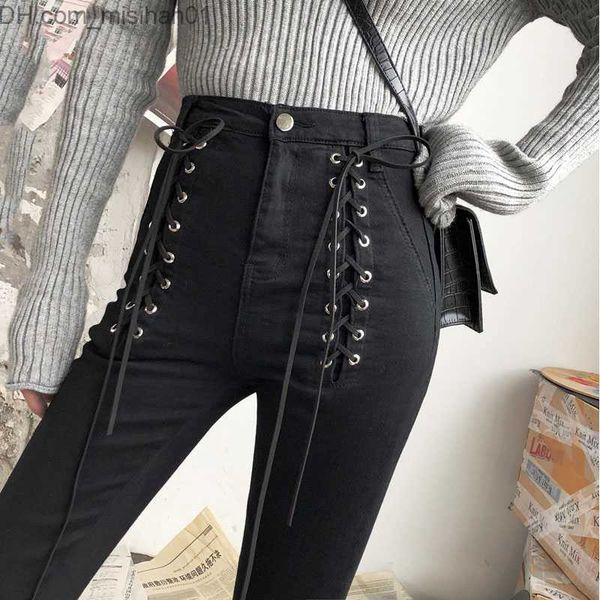 women's jeans 2022 new ultra thin black pencil pants women's fashion lace zipper ankle pants women's high waist jeans tight k, Blue
women's jeans 2022 new ultra thin black pencil pants women's fashion lace zipper ankle pants women's high waist jeans tight k, Blue
