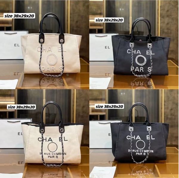 designer handbag autumn and winter new bag women's bag black bag mixed fiber bag pearl logo handbag beach bag a66941 b03181 94305 multi
designer handbag autumn and winter new bag women's bag black bag mixed fiber bag pearl logo handbag beach bag a66941 b03181 94305 multi