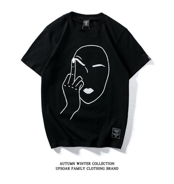 face designer tshirt fashion casual men039s and women039s short sleeves black and white cotton tshirt 7273333, White;black
face designer tshirt fashion casual men039s and women039s short sleeves black and white cotton tshirt 7273333, White;black