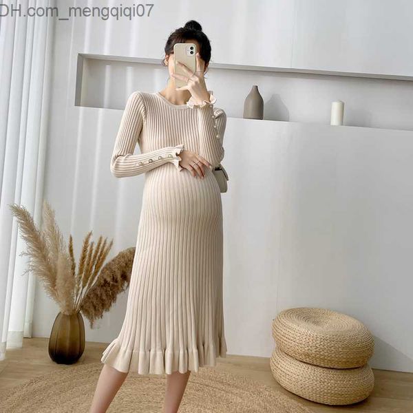 maternity intimates 2305# autumn and winter knitted pregnant women's long sweater fashion and elegant a-line slim fit pregnant women�, White
maternity intimates 2305# autumn and winter knitted pregnant women's long sweater fashion and elegant a-line slim fit pregnant women�, White
