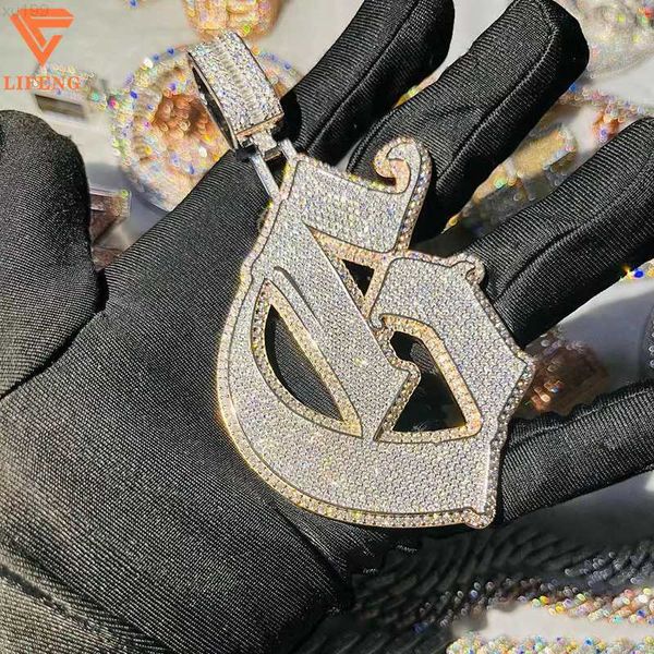 custom made iced out rapper jewelry personal lock vvs moissanite diamond fashion letter pendant, Silver
custom made iced out rapper jewelry personal lock vvs moissanite diamond fashion letter pendant, Silver
