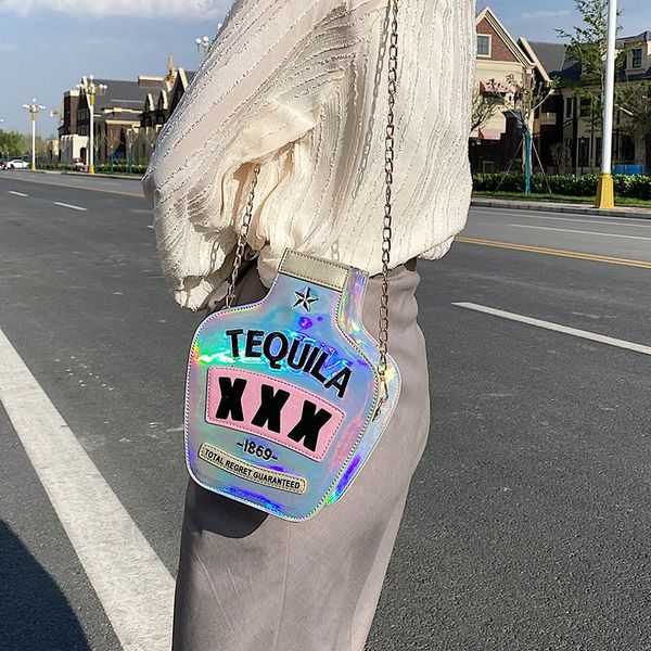 metallic sequined bottle shaped chain reflective crossbody bag designer womens tk ins bags water bottle bag luxury leather bag
metallic sequined bottle shaped chain reflective crossbody bag designer womens tk ins bags water bottle bag luxury leather bag