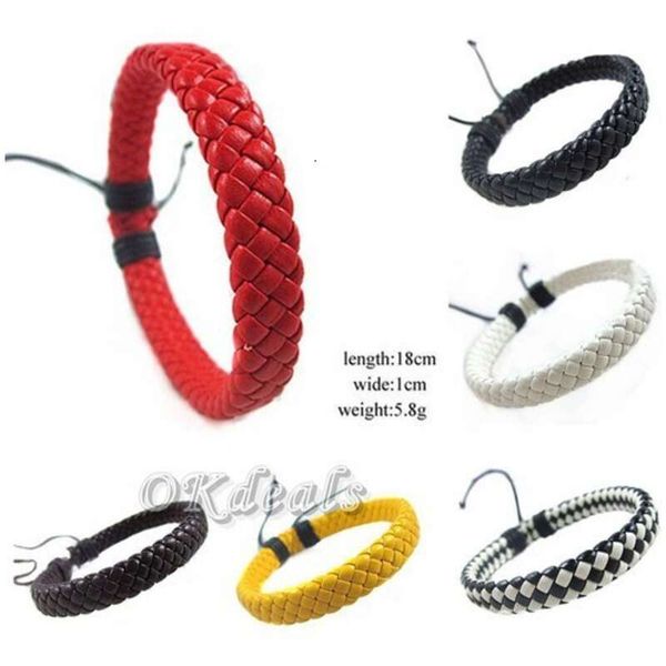 designer's handwoven cowhide bracelet popular jewelry simple multi color fashion girl personality simple, Golden;silver
designer's handwoven cowhide bracelet popular jewelry simple multi color fashion girl personality simple, Golden;silver