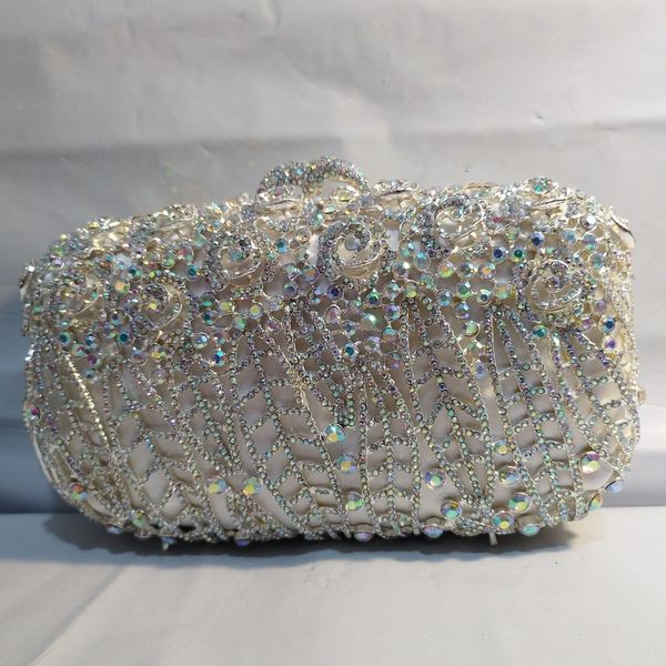 evening bags women rose flower ab silver crystal evening purses and handbags bridal wedding stones clutch purse party dinner minaudiere bag
evening bags women rose flower ab silver crystal evening purses and handbags bridal wedding stones clutch purse party dinner minaudiere bag