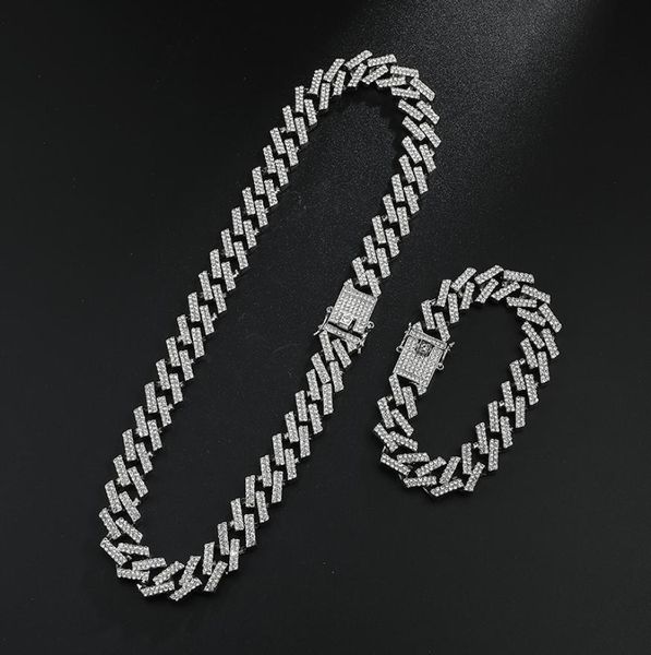hip hop 2pcsset iced out 15mm miami zircon cuban chain rhinestone necklaces bracelets 16182024 inch for men jewelry1105648, Silver
hip hop 2pcsset iced out 15mm miami zircon cuban chain rhinestone necklaces bracelets 16182024 inch for men jewelry1105648, Silver