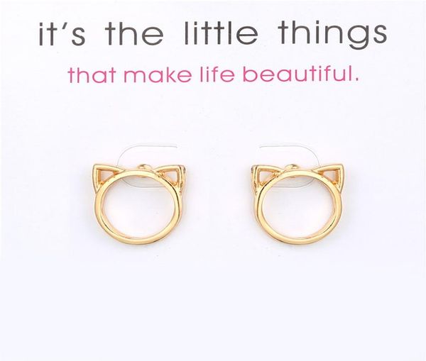 cute cat ears earrings alloy exquisite gold silver color stud earrings women039s sweet exquisite card jewelry gifts8005213, Golden;silver
cute cat ears earrings alloy exquisite gold silver color stud earrings women039s sweet exquisite card jewelry gifts8005213, Golden;silver