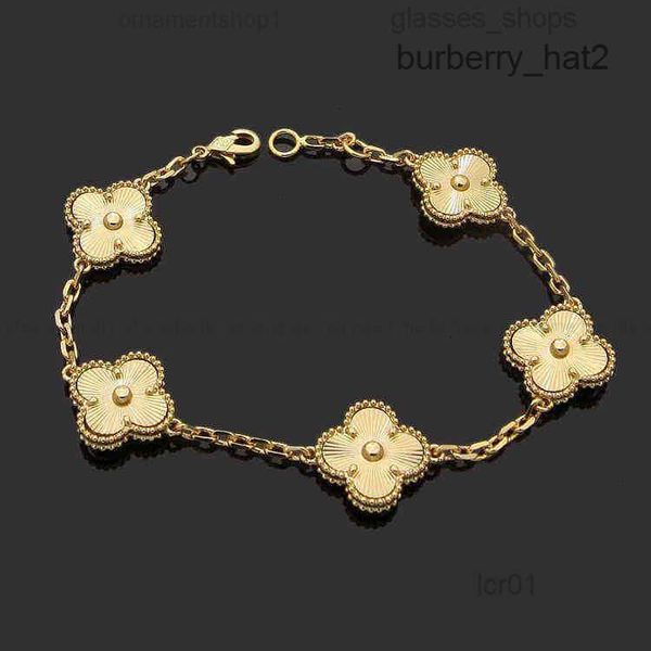 luxury designer link chain bracelet four-leaf cleef clover womens fashion 18k gold bracelets jewelry u6 16xw9, Golden;silver
luxury designer link chain bracelet four-leaf cleef clover womens fashion 18k gold bracelets jewelry u6 16xw9, Golden;silver